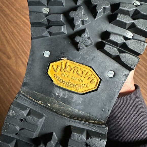 Reinforced Toe Vibram Lug Sole Leather Boots main image 8